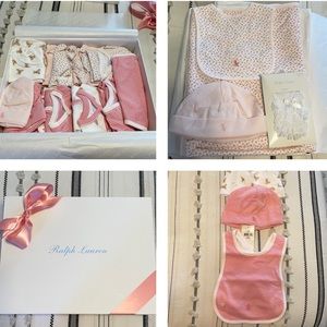 Custom Ralph Lauren Baby Girl Gift Sets
